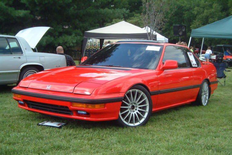 My 1988 Honda Prelude 4WS/Si on display at the show.